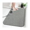 Alfombrilla de ducha antideslizante con drenaje suave en