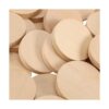 SINJEUN Paquete de 100 monedas redondas de madera de 1.5_3