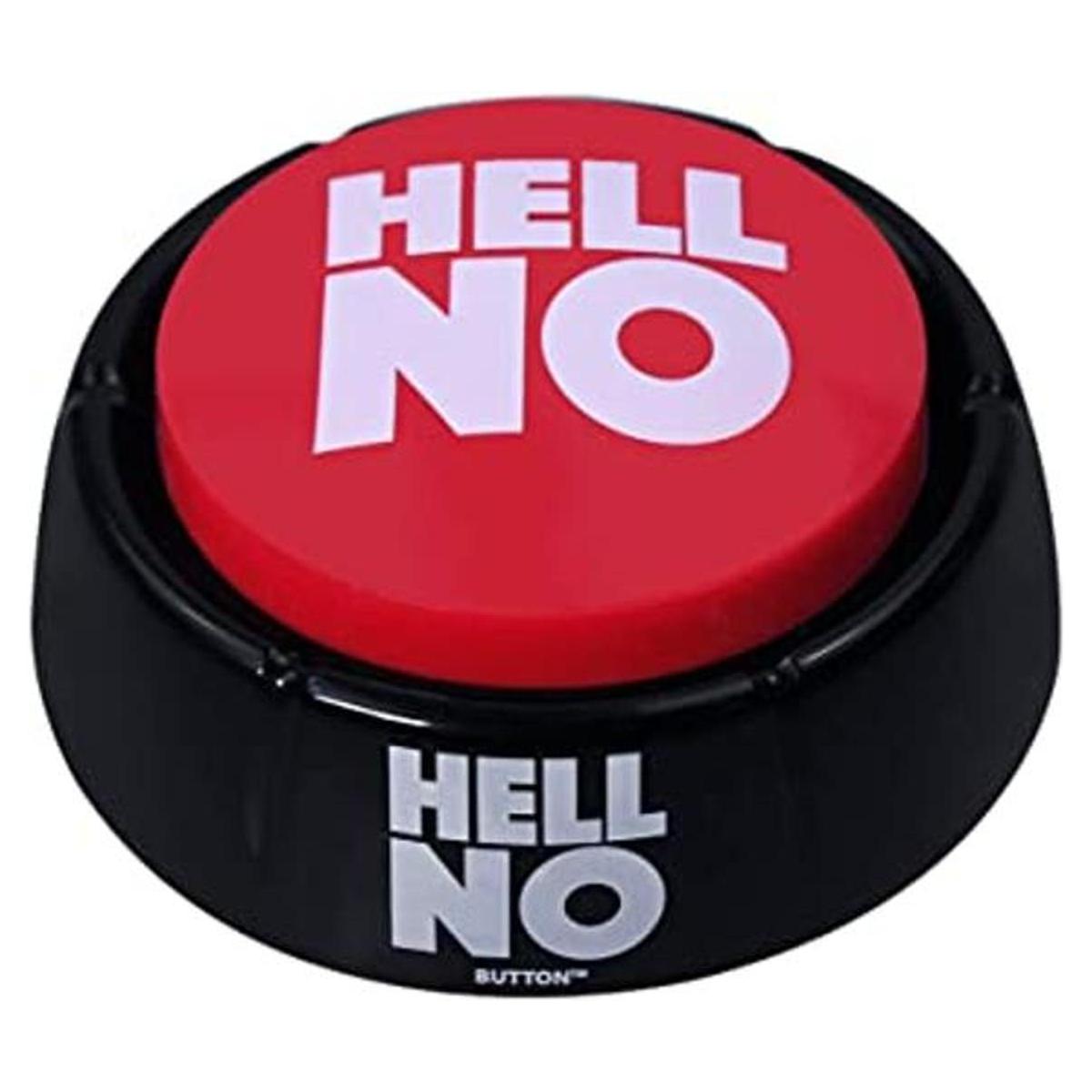 Talkie Toys Products Hell No Button El botón Talking Hell
