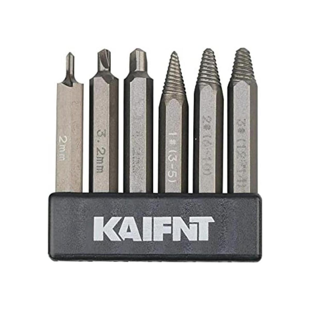 KAIFNT K457 Kit de brocas extractoras de tornillos