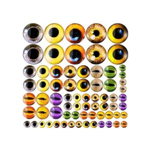 70 piezas de 4025160.315 in grandes de ojo de cristal