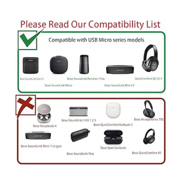 Cable de carga de repuesto para Bose SoundLink Color III_2