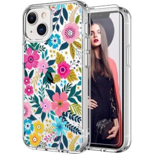 ICEDIO Funda para iPhone 13 con protector de pantalla_1