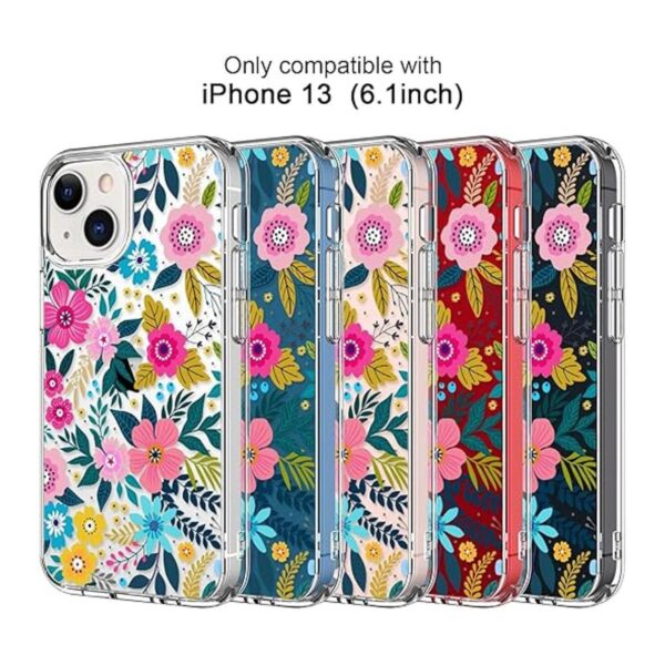 ICEDIO Funda para iPhone 13 con protector de pantalla_4