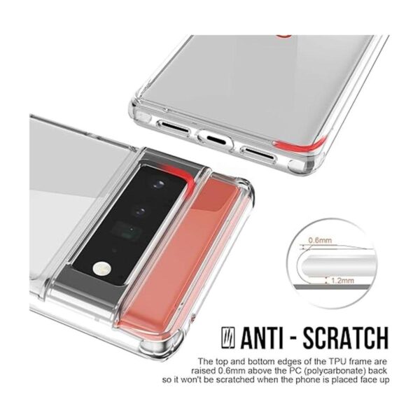 Guarishel Funda transparente para Google Pixel 6 Pro_5