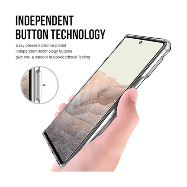 Guarishel Funda transparente para Google Pixel 6 Pro_4