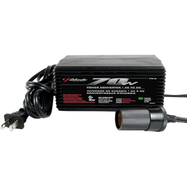 Convertidor SCHUMACHER PC6 de corriente de 120 CA a 6 CA_2