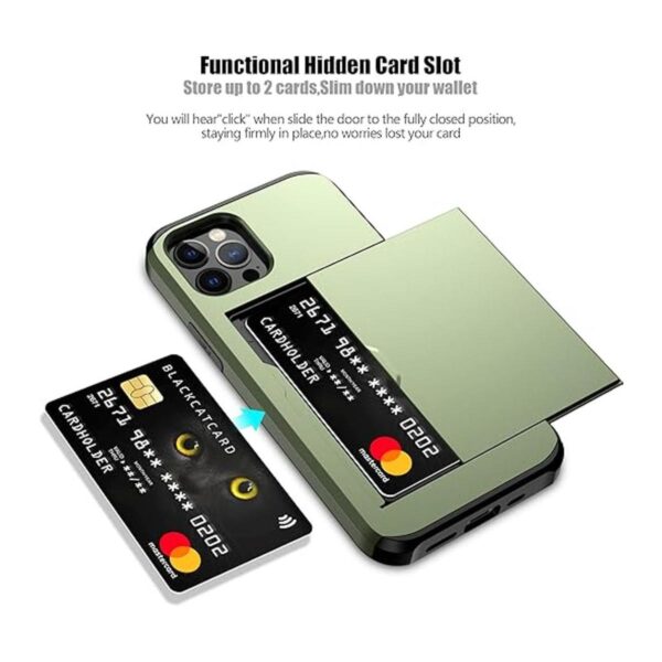 Nvollnoe Funda para iPhone 12 iPhone 12 Pro con soporte_2