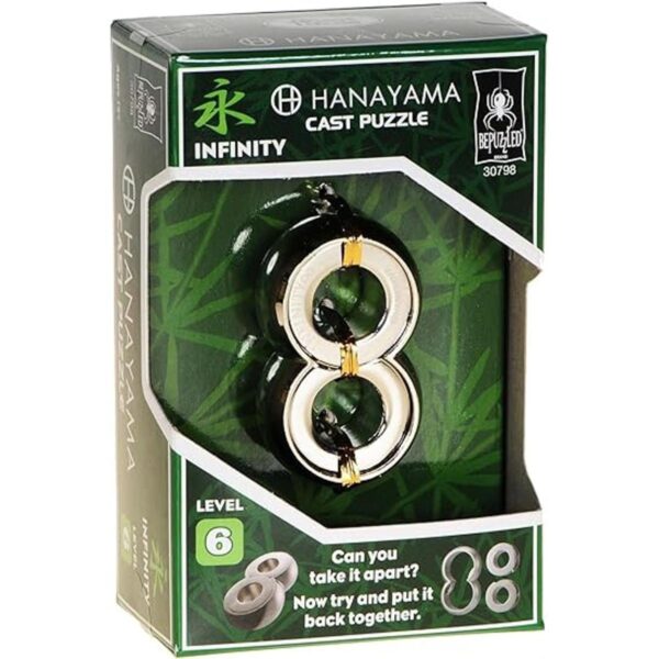 Infinity Hanayama Rompecabezas de nivel 6 bolsa de_3