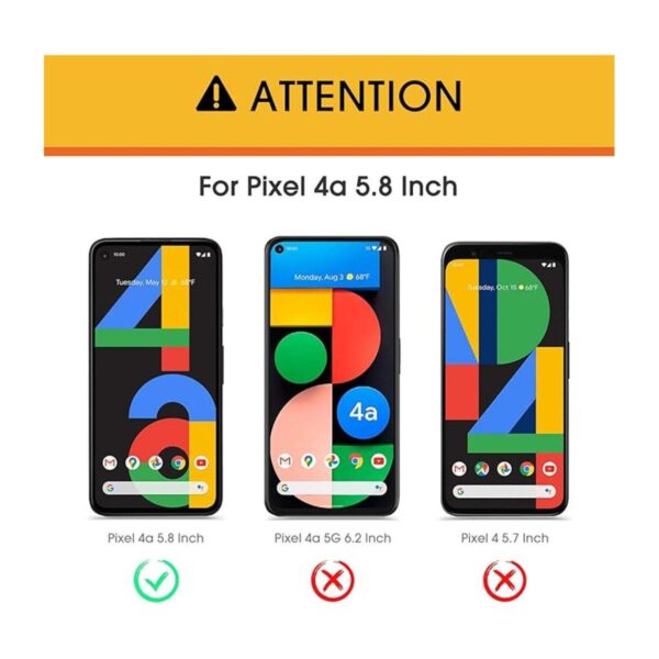 OMOTON Protector de pantalla para Google Pixel 4a no_2