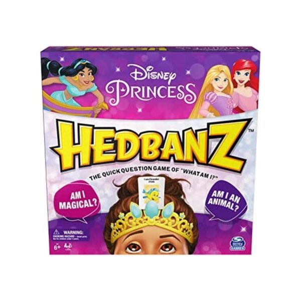 Hedbanz Juego de 2 juegos de princesa de Disney con_1