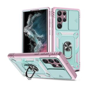 DAWEIXEAU Funda para Galaxy S22 Ultra a prueba de golpes_1