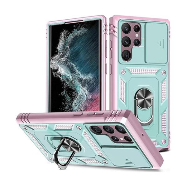DAWEIXEAU Funda para Galaxy S22 Ultra a prueba de golpes_1