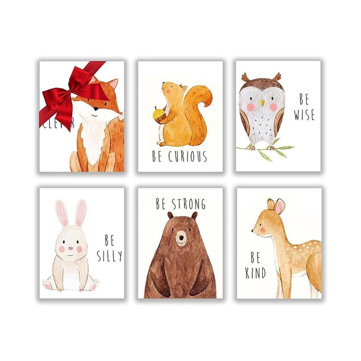 Throwback Traits Decoración de guardería de bosque