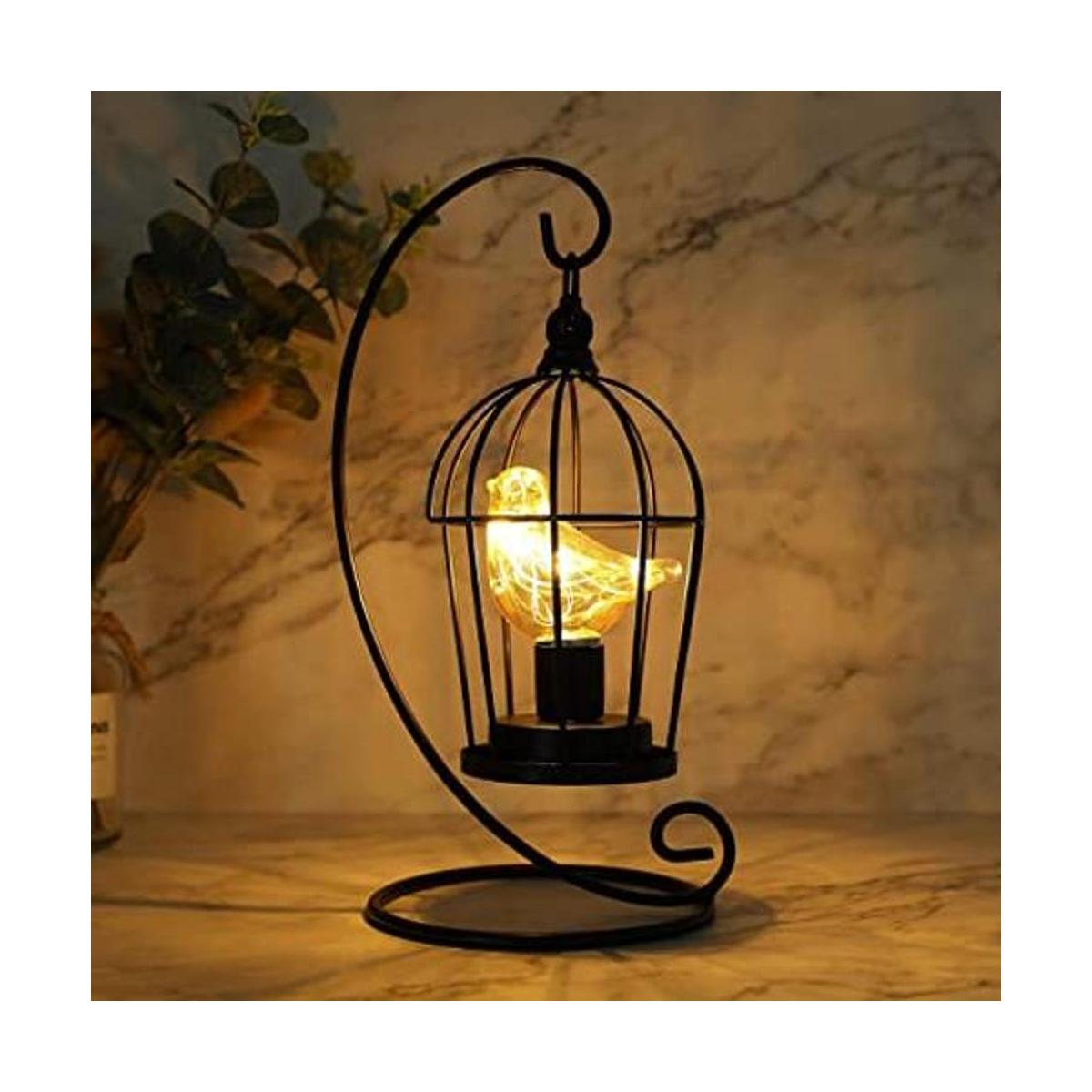 JHY DESIGN Birdcage Bulb Decorative Lamp Battery Operated