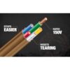 Woods 64169644 Cable de termostato color marrón