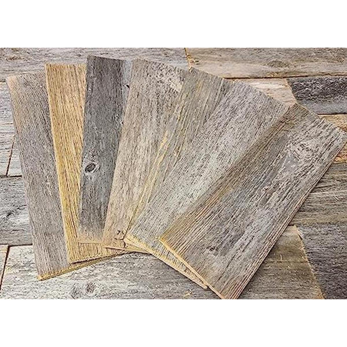 Tablones rústicos de madera reciclada para manualidades