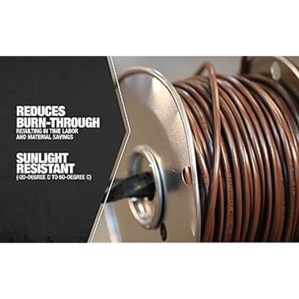 Woods 64169644 Cable de termostato color marrón