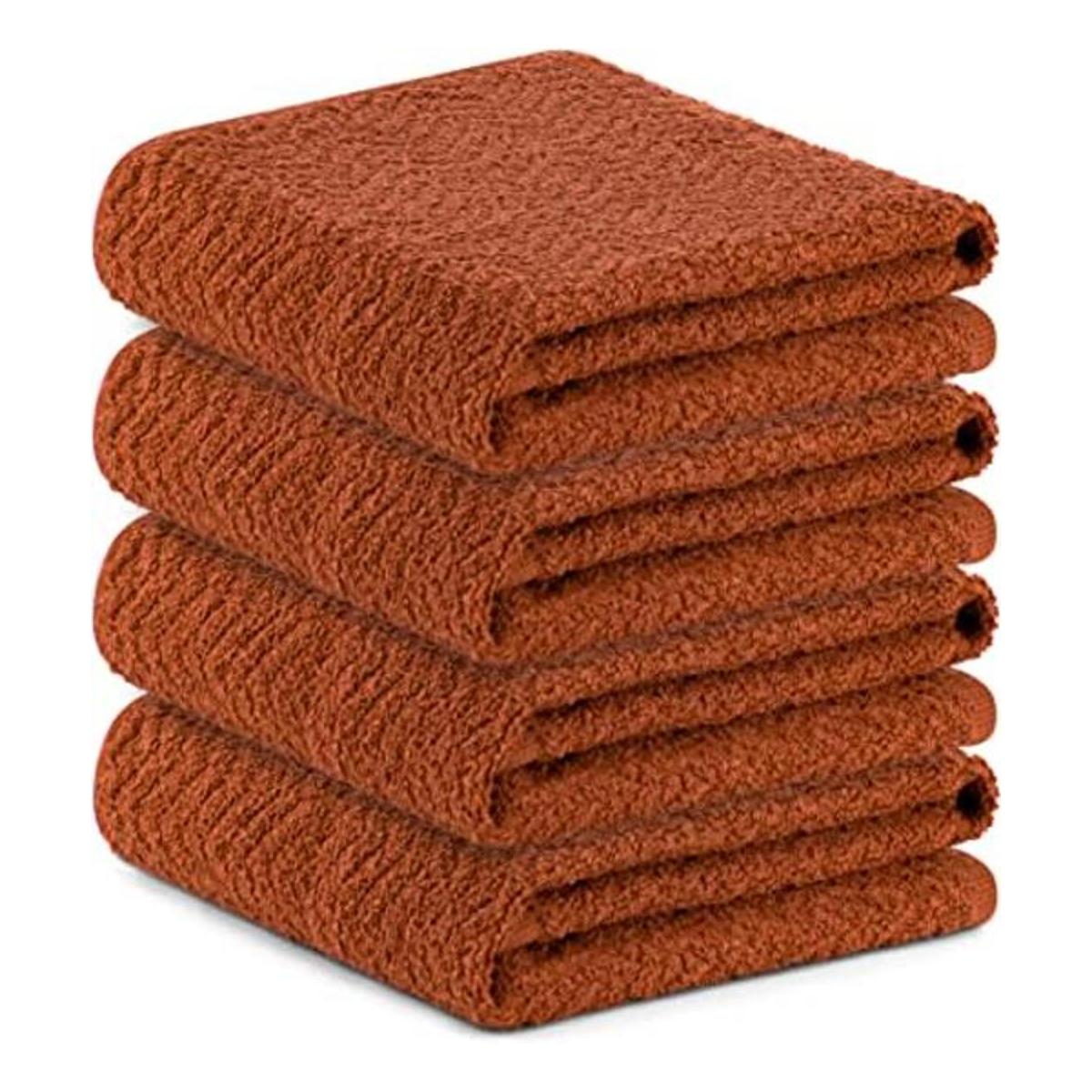 DecorRack 4 toallas de cocina grandes 100 algodón 15 x
