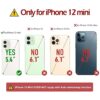 TUCCH Wallet Case for iPhone 12 Mini 5G RFID Blocking_2