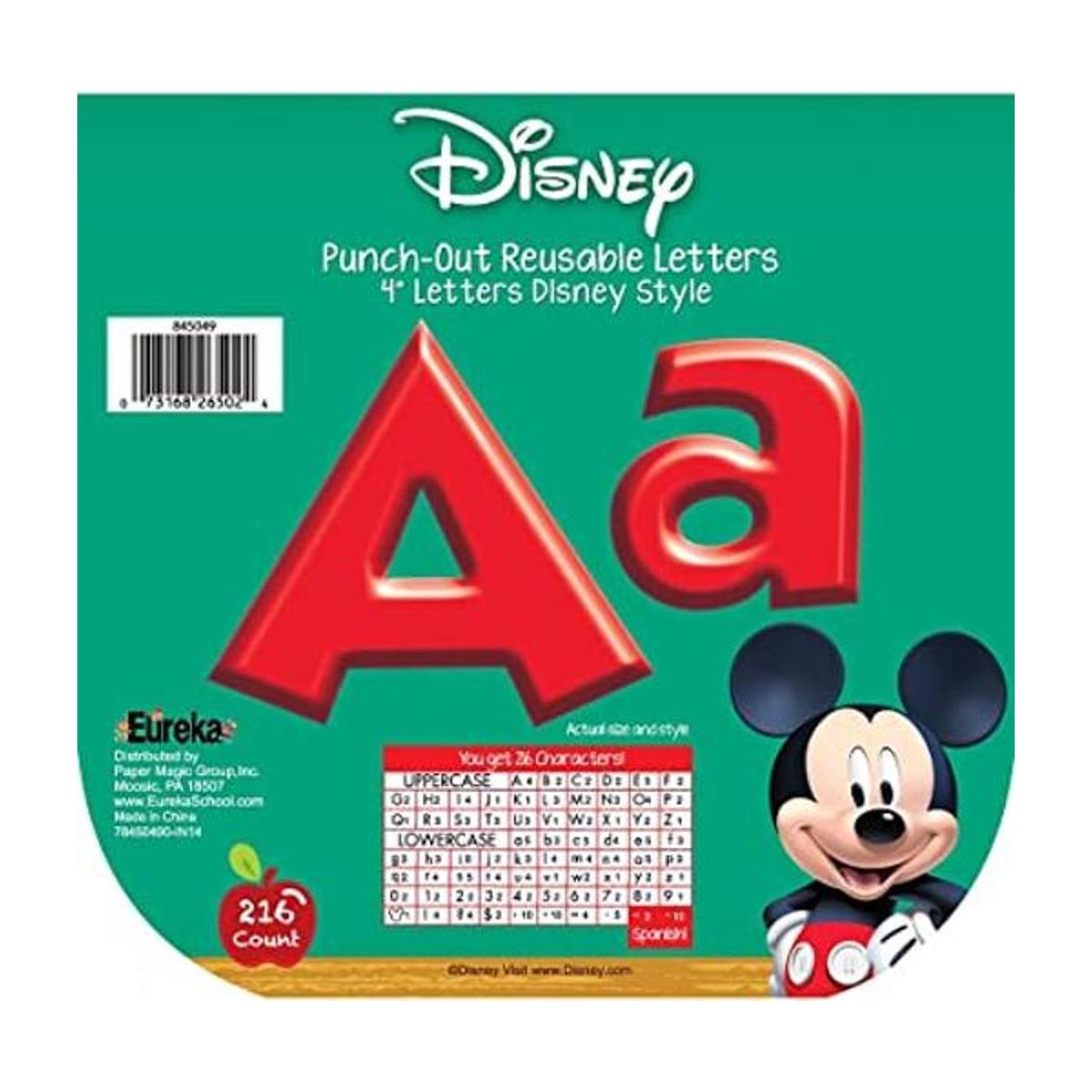 Eureka Mickey Mouse Clubhouse Mickey Letras decorativas