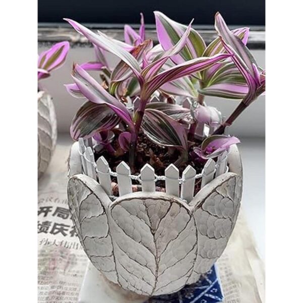 4 piezas de mini valla para jardín de hadas 35.5 pulgadas