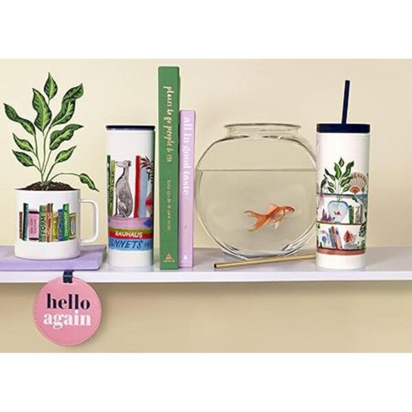 Kate Spade New York Vaso aislado con popote reutilizable_3