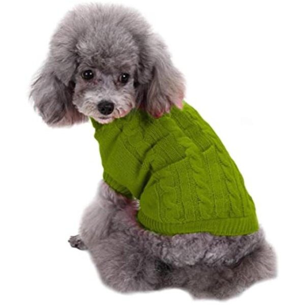 CHBORCHICEN Suéter de punto para perros pequeños suéter_1