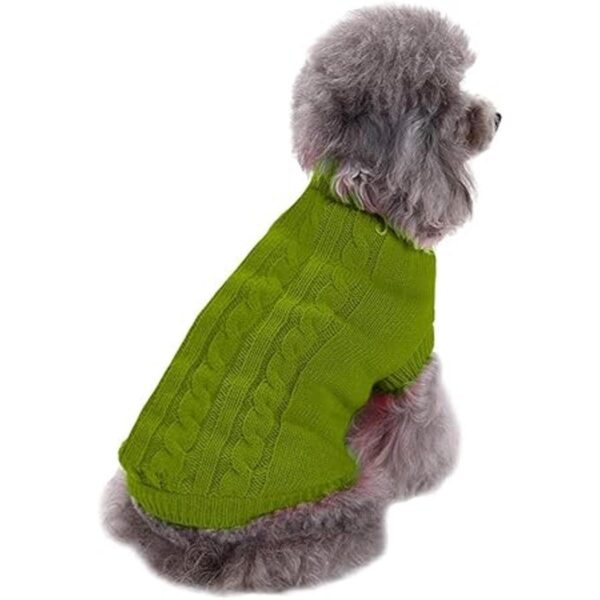 CHBORCHICEN Suéter de punto para perros pequeños suéter_4