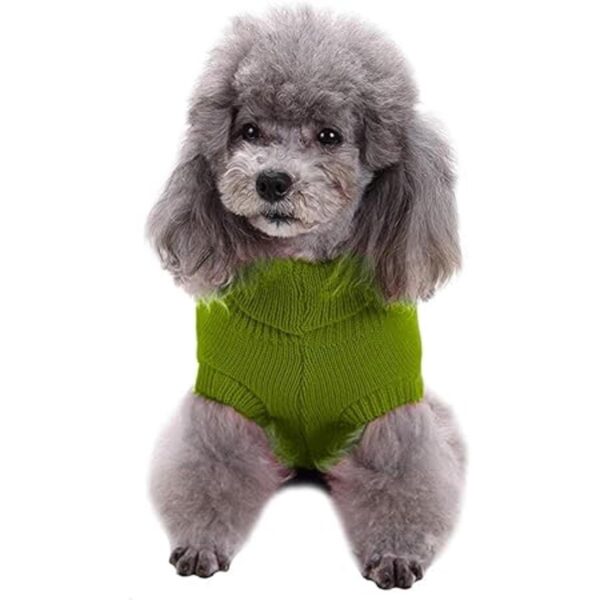 CHBORCHICEN Suéter de punto para perros pequeños suéter_5