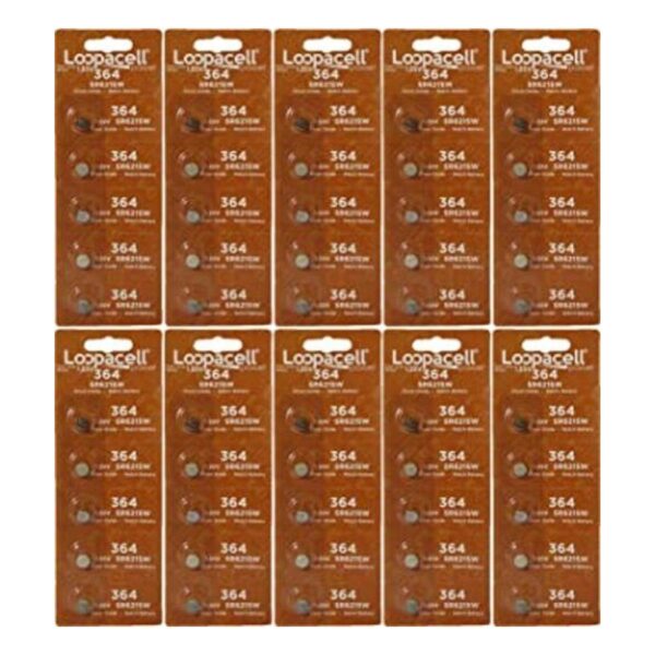 loopacell Reloj Baterías 364363 SR621SW nuevo paquete de 50_1