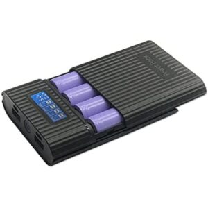 4 fundas para cargador de batería caja portátil con_1