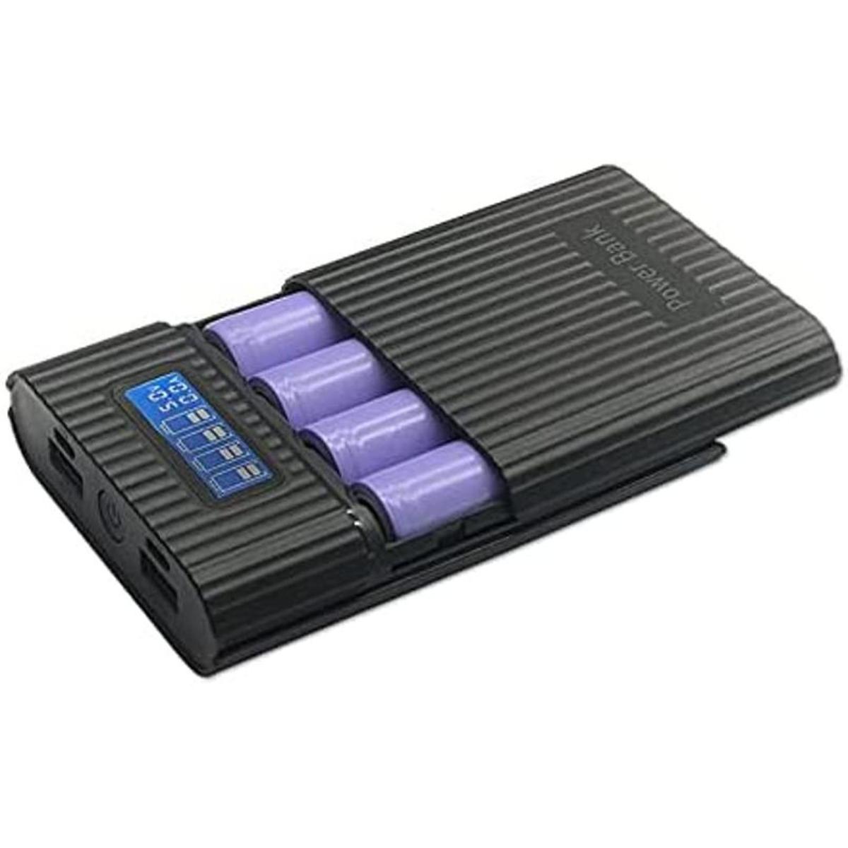 4 fundas para cargador de batería caja portátil con