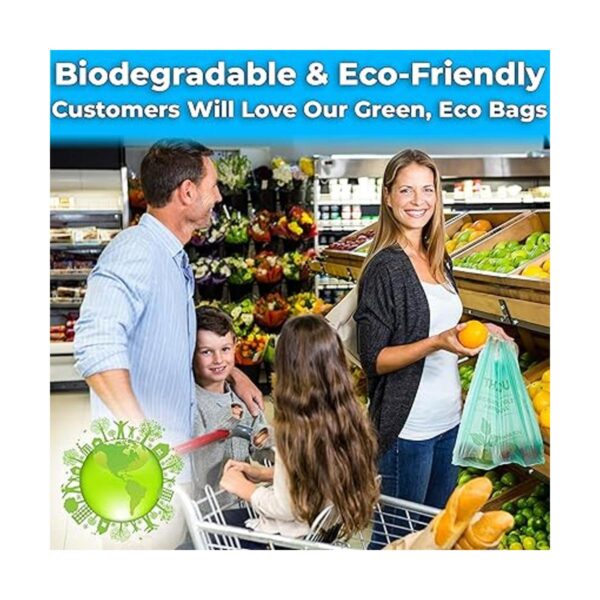 Bolsas de plástico biodegradables sin BPA paquete de 300