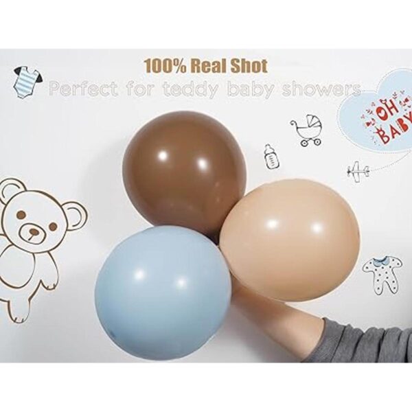 Globos de oso de peluche para baby shower decoraciones de