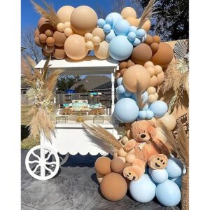 Globos de oso de peluche para baby shower decoraciones de