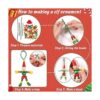 Tieshankao Manualidades de Navidad para niños los kits de_6