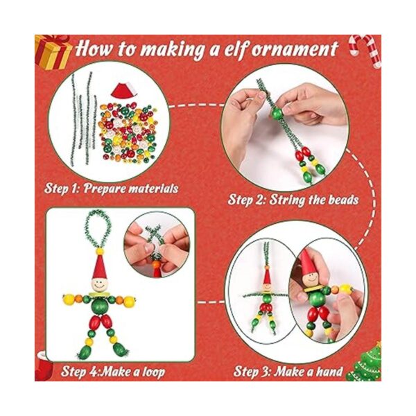 Tieshankao Manualidades de Navidad para niños los kits de_6