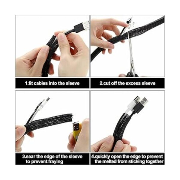 3 piezas de protector de cable para cable de telar funda_2