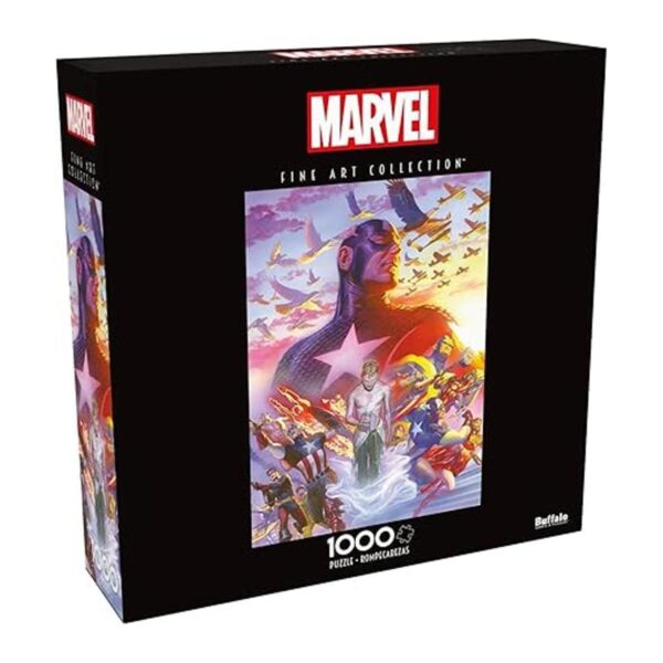 Buffalo Games Marvel Rompecabezas del Capitán América_3