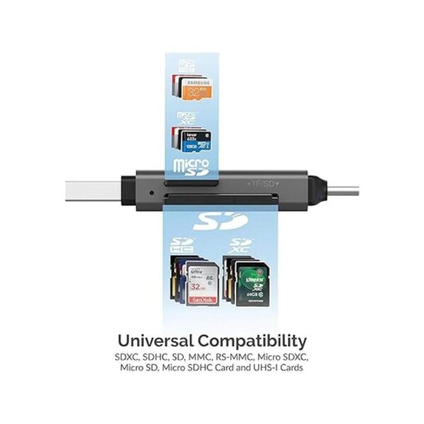 Sabrent Lector de tarjetas USB 3.0 y USB tipo C OTG_4
