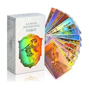 MagicSeer Cartas de tarot arcoíris juegos de cartas de_1