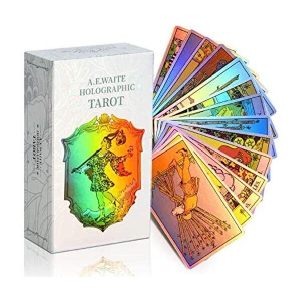 MagicSeer Cartas de tarot arcoíris juegos de cartas de_1