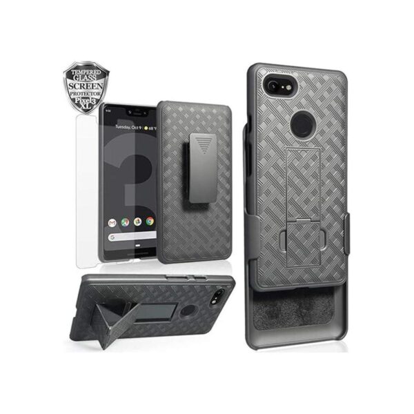 Funda protectora para Google Pixel 3 XL con protector de_1