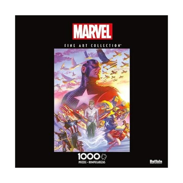 Buffalo Games Marvel Rompecabezas del Capitán América_2