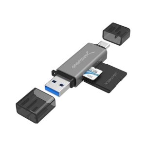 Sabrent Lector de tarjetas USB 3.0 y USB tipo C OTG_1