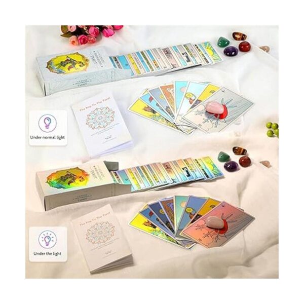 MagicSeer Cartas de tarot arcoíris juegos de cartas de_3