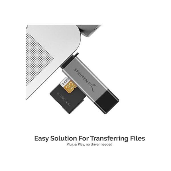 Sabrent Lector de tarjetas USB 3.0 y USB tipo C OTG_6