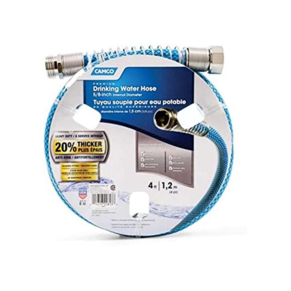 Camco 22813 Manguera de agua potable premium de 4 pies_1