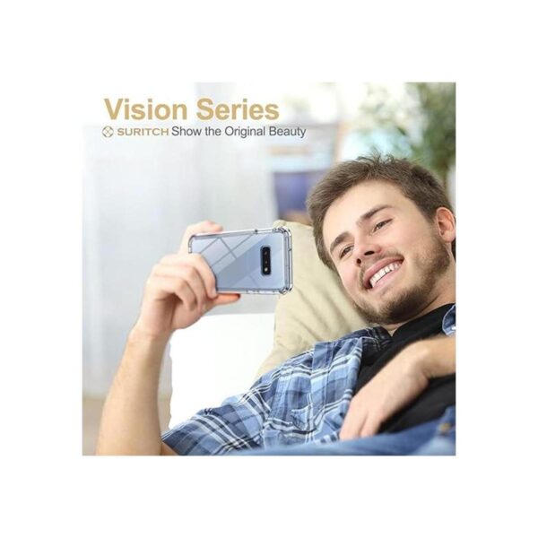 SURITCH Funda transparente para Samsung Galaxy S10e_4